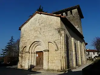 L'église Saint-Pierre de Faye.