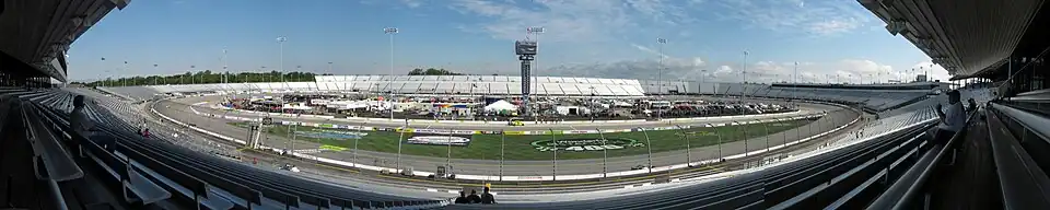 Panorama du circuit actuel.