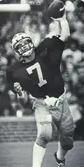 Rick Leach&nbsp;(en) quarterback des Wolverines en 1978.