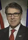 Rick Perry, gouverneur du Texas (13 août 2011 - 19 janvier 2012).