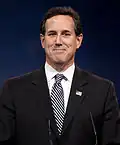 Rick Santorum, 54&nbsp;ans, ancien sénateur de Pennsylvanie (6 juin 2011 - 10 avril 2012).