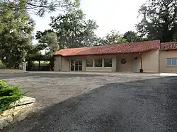 La salle des fêtes.