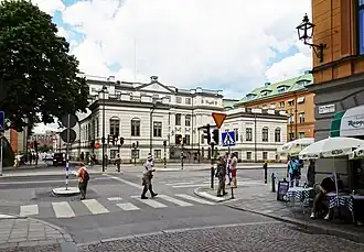 Riddarhustorget et le Palais Bonde.