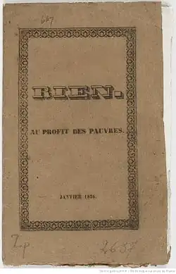 Image illustrative de l’article Rien (Forneret)