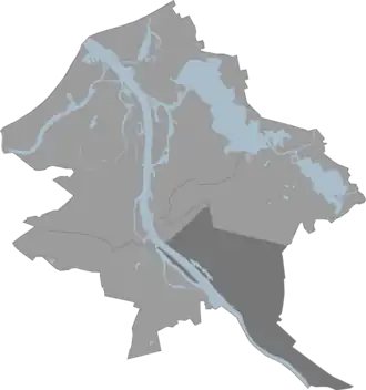 Localisation de Banlieue de Latgale