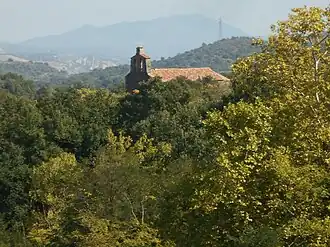 La chapelle vue du nord.