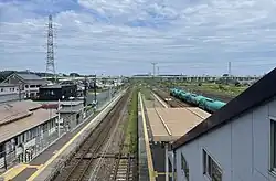 Vue depuis la passerelle