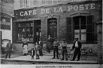 le café de la Poste,
