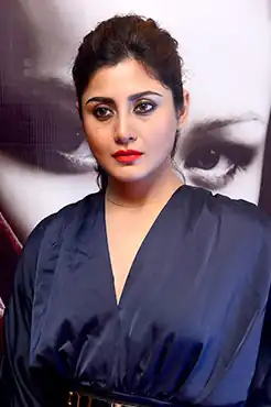Description de l'image Rimi Sen walks the ramp for Rocky S at the IBFW on day 2 in Goa (09) (cropped).jpg.
