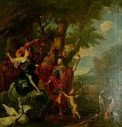 Le peintre flamand inconnu – Renaud et Armide