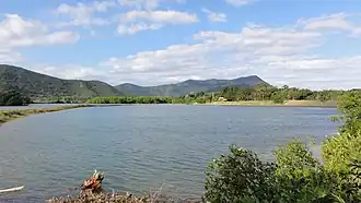 Rive droite du delta de la Néra