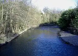 La Rhymney à Bedwas.