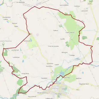 Carte OpenStreetMap.