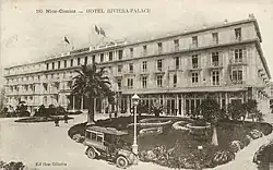 Le Riviera Palace (vers 1910).