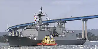 Le Daejoyeong à San Diego (17 octobre 2006)