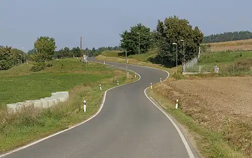 Route 139 près de Radomyšl.