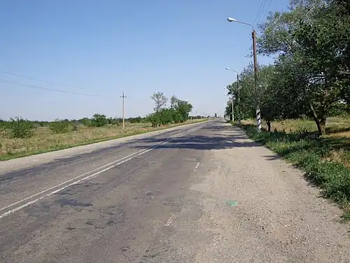 Entre Kostyantynivka et Pryazovske.