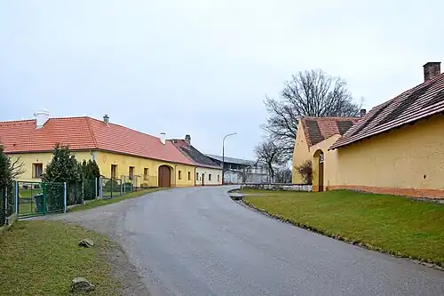 Rue de Radošovice.