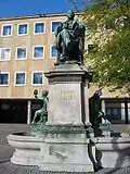 Heilbronn : Statue de Julius Robert von Mayer