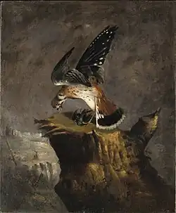 Rapace et sa proie (1844), Smithsonian American Art Museum, Washington