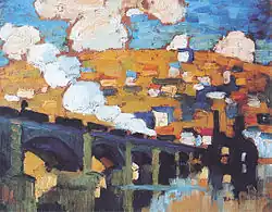 1905, Le Pont aux Anglais, Rouen, huile sur toile, 38&nbsp;×&nbsp;46&nbsp;cm, collection privée