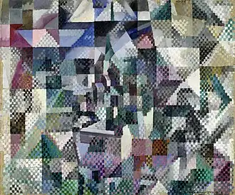 La fenêtre sur la ville no. 3., 1911-12, huile sur toile, 113,7&nbsp;×&nbsp;130,8&nbsp;cm, musée Solomon R. Guggenheim, New York.