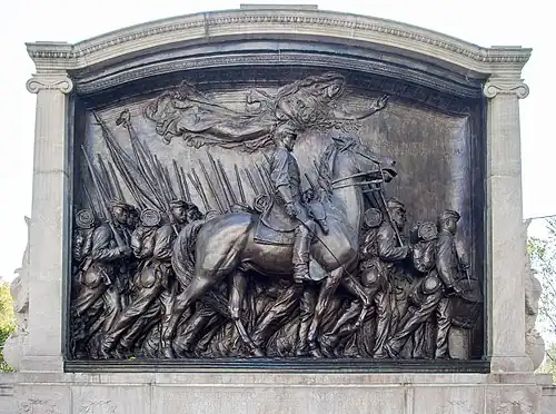 Robert Gould Shaw Memorial (1897), Boston.
