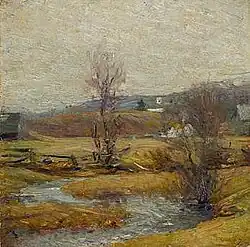 Robert Vonnoh, Pleasant Valley, Lyme, sans date