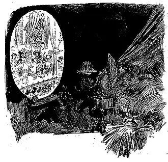 Le théâtre chez soi par le téléphonoscope.