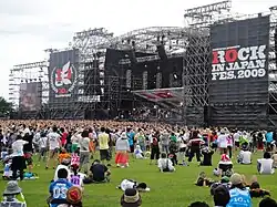 Festival Rock au Japon 2009.