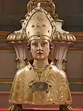 Buste-reliquaire de saint Amans.