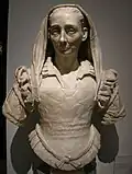 Buste de sa mère, Cassandra Sirigatti (1578).