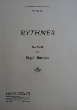 Couverture de la partition