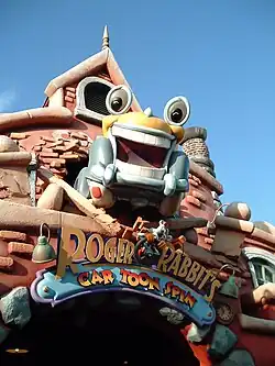 Roger Rabbit's Car Toon Spin à Disneyland