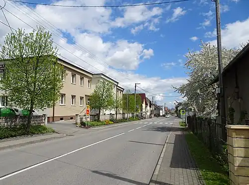 Rohov : rue principale.