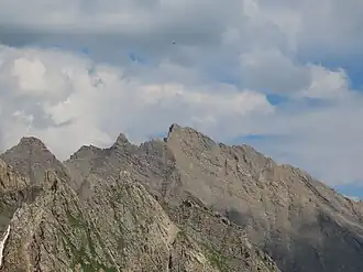 Le Roignais depuis le Passeur de la Mintaz à l'ouest.