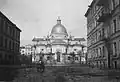 La façade orientale après la reconstruction en 1886-1887.