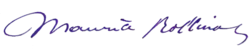 signature de Maurice Rollinat