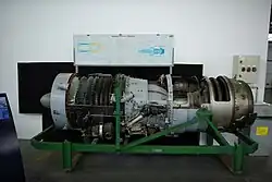 Vue d'un moteur Avon RA.29/Mk.527B ayant motorisé les SE 210 Caravelles