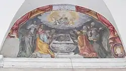 Fresque du cloître.