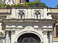Détail de la façade du palais Colonna.