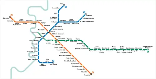 Image illustrative de l’article Métro de Rome