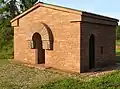 La chapelle du cimetière allemand.