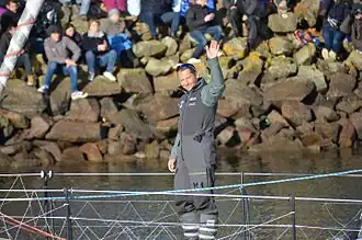 Romain Attanasiole jour du départ