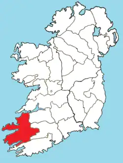 Le diocèse de Kerry en Irlande.