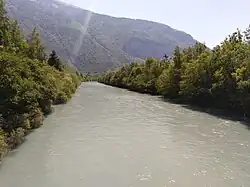 La Romanche près du hameau de Rochetaillée (2018).