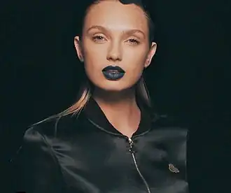 Romee Strijd en 2016.