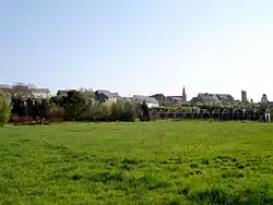 Le village depuis le RAVeL.