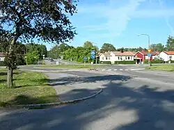 Rond-point Lingvägen-Viktor Balcks väg