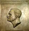 The Franklin Roosevelt plaque in the Recorder of Deeds Building in Washington.